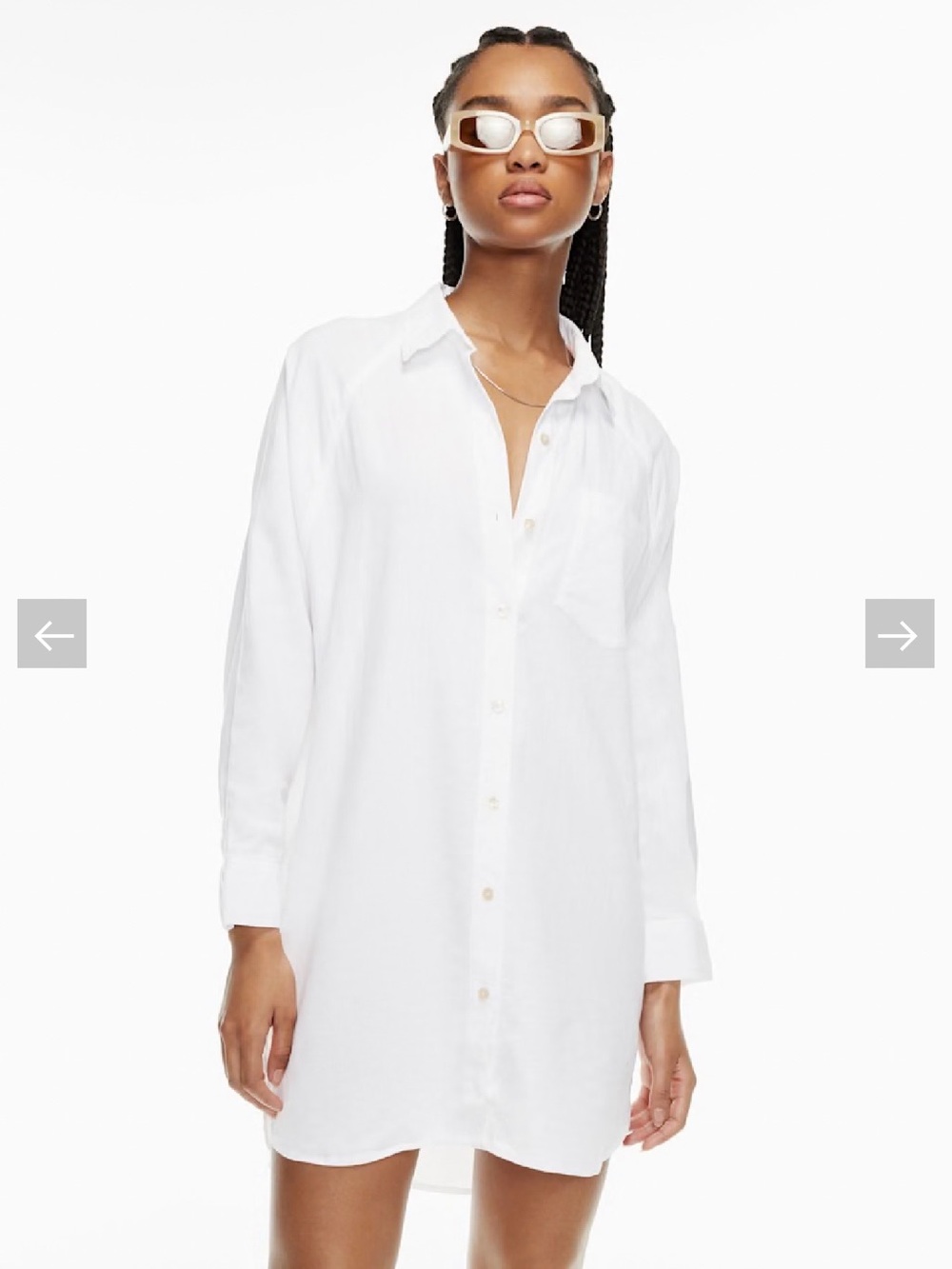 Wilfred Free Boyfriend Linen Dress - Picture 2 of 5